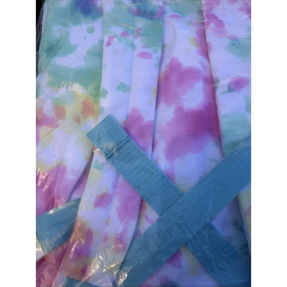 NEW‎ PURA VIDA TIE-DYE CLASSIC Pink Blue Yellow White BACKPACK